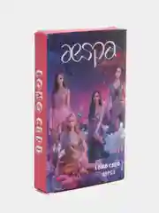 Розовый карточки K-POP группы AESPA, 30 штук