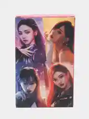Желтый карточки K-POP группы AESPA, 30 штук