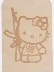 Белый подставка-держатель для телефона Hello Kitty (Хеллоу Китти)