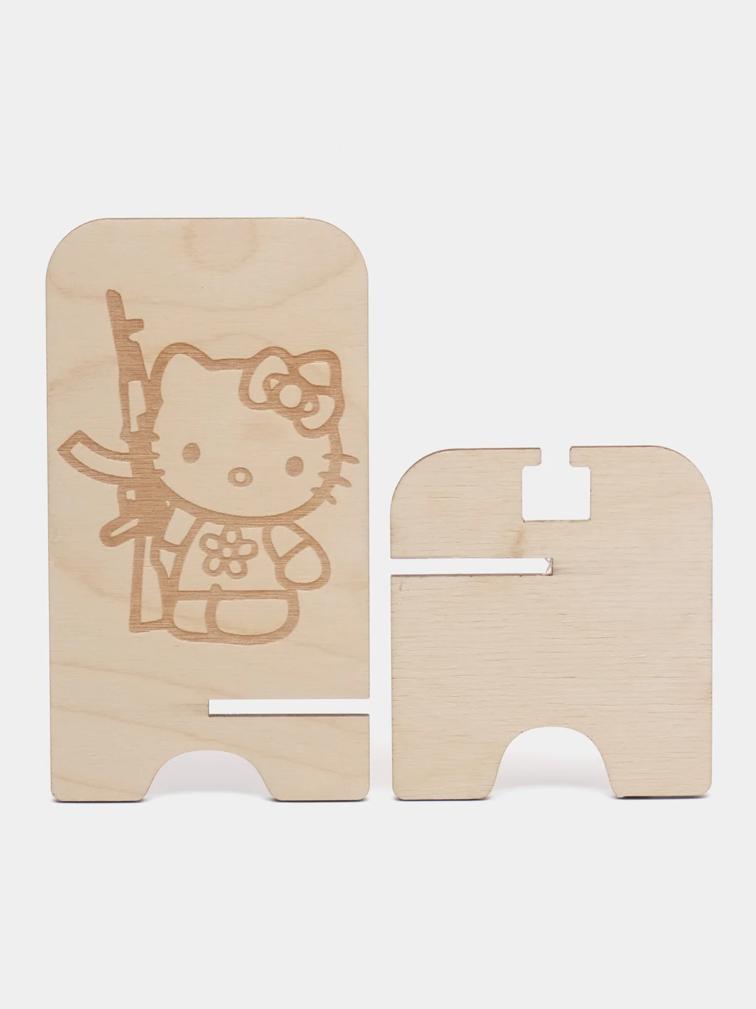 Белый подставка-держатель для телефона Hello Kitty (Хеллоу Китти)