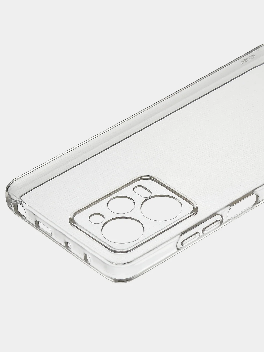 Чехол для Poco X5 Pro (5G) / Redmi Note 12 Pro (5G) прозрачный силиконовый