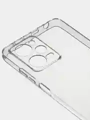 Чехол для Poco X5 Pro (5G) / Redmi Note 12 Pro (5G) прозрачный силиконовый