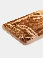 Молочный доска разделочная деревянная из массива кедра, малая 28.5x17.5х2.2 см