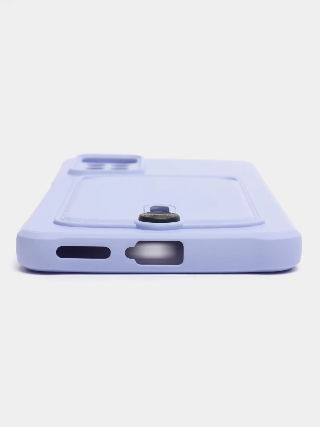 Лавандовый чехол Xiaomi Redmi Note 11 Pro / Note 12 Pro, Редми Нот 11 про с карманом для карты