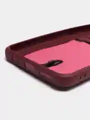 Бордовый чехол Xiaomi Redmi Note 10, 10S, Poco M5s (Сяоми Редми Нот 10, 10С), с карманом для карты