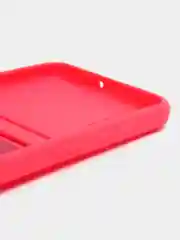 Тёмно-розовый чехол Samsung Galaxy, Самсунг Галакси A50 / A50s / A30s, силиконовый, с карманом для карты