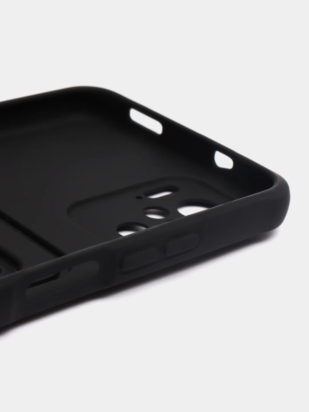 Черный чехол Xiaomi Redmi Note 10, 10S, Poco M5s (Сяоми Редми Нот 10, 10С), с карманом для карты