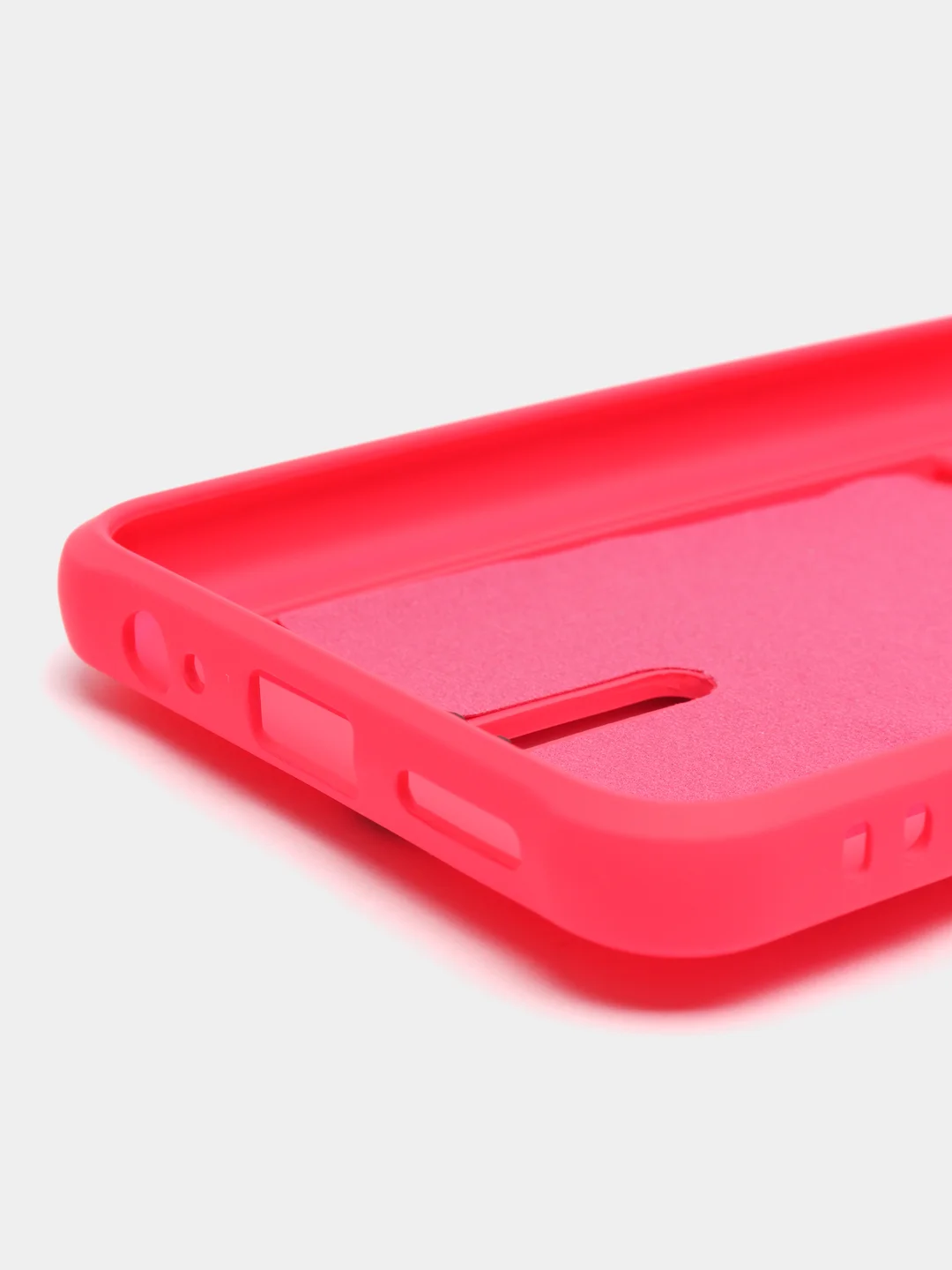 Тёмно-розовый чехол Xiaomi Redmi Note 10, 10S, Poco M5s (Сяоми Редми Нот 10, 10С), с карманом для карты