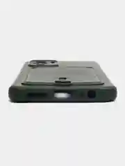 Зеленый чехол Xiaomi Redmi Note 10, 10S, Poco M5s (Сяоми Редми Нот 10, 10С), с карманом для карты