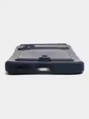 Темно-синий чехол Xiaomi Poco X4 Pro (Сяоми Поко Х4 Про), силиконовый, с карманом для карты
