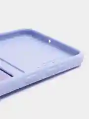 Лавандовый чехол Samsung Galaxy, Самсунг Галакси A50 / A50s / A30s, силиконовый, с карманом для карты