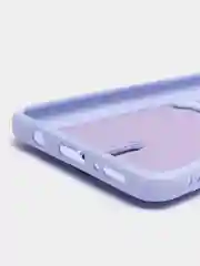 Лавандовый чехол Samsung Galaxy, Самсунг Галакси A50 / A50s / A30s, силиконовый, с карманом для карты