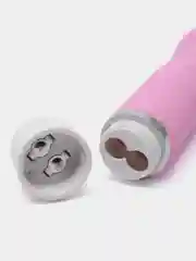 Вибратор со стимуляцией точки G, розовый, 17 х 3,5 см
