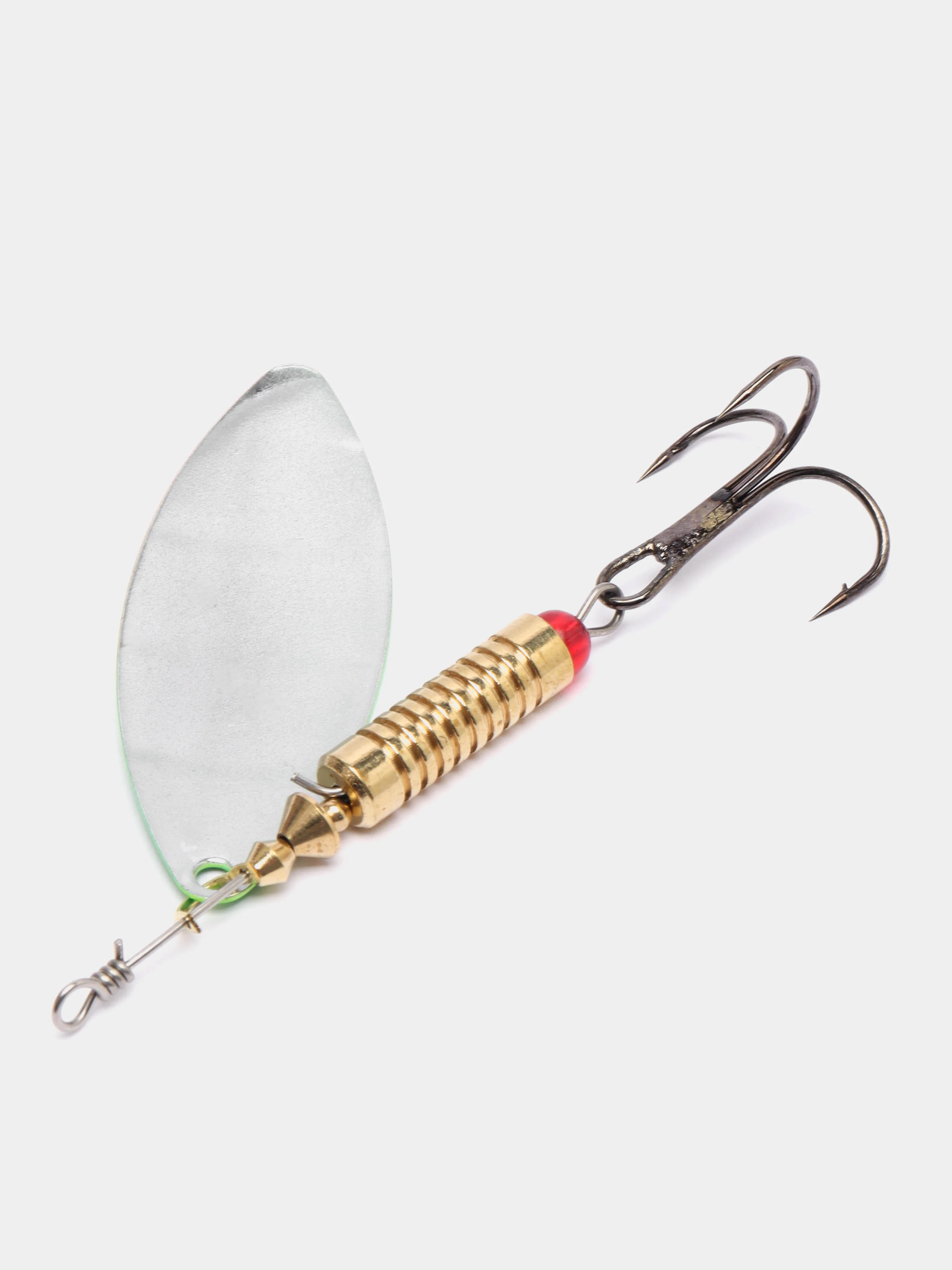 Белый блесны Alleria от Pike: Многоцветные Вращающиеся Приманки, 5, 11, 14, 25 грамм