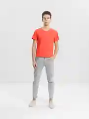 Красный футболка унисекс