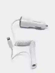 Белый автомобильное зарядное устройство Lighting AVconnect, iP5, 2000mA, быстрая зарядка
