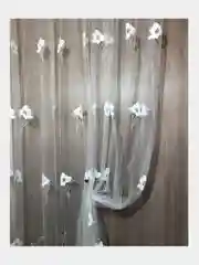 Молочный тюль-сетка с вышивкой, цвет молочный, прозрачная