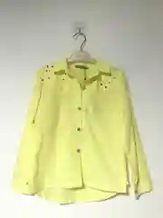 Лимонный рубашка для девочки