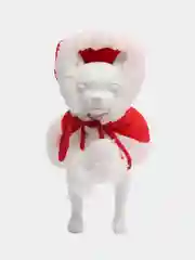 Красный новогодний костюм, для кошек и собак, 3 размера