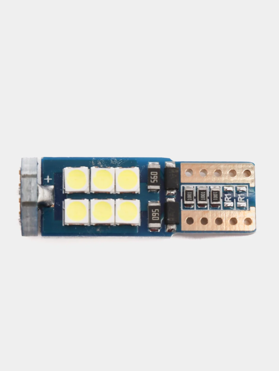 Светодиодные лампочки LED W5W T10, для подсветки салона габаритов и номера автомобиля