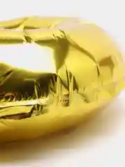Золотой воздушный шар "Цифра", 40 и 100 см