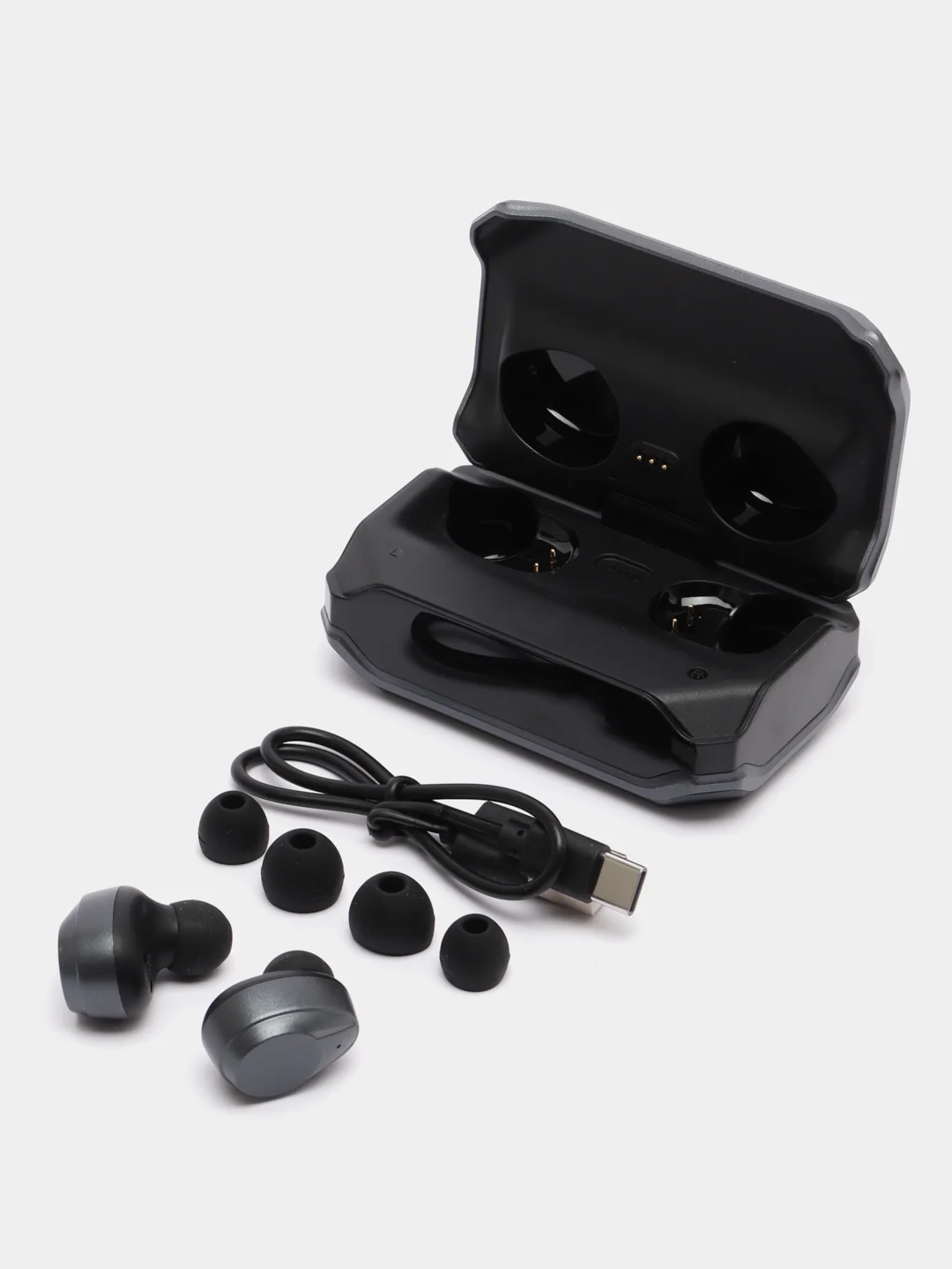 Красный наушники беспроводные, с шумоподавлением, с Powerbank, 2000 mAh