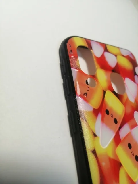 Силиконовый чехол Samsug A40 с рисунком