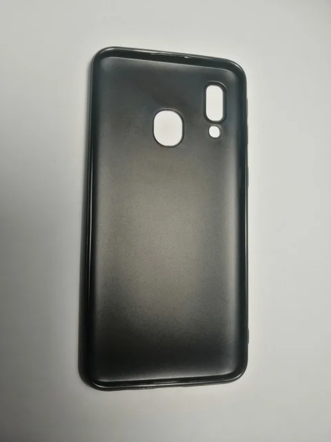 Силиконовый чехол Samsug A40 с рисунком