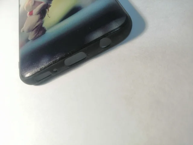 Силиконовый чехол Samsug A40 с рисунком