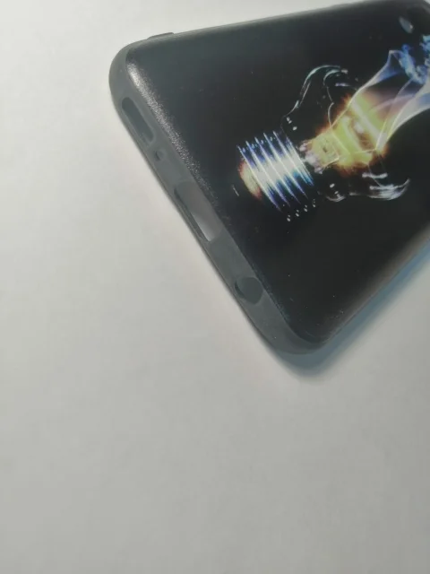 Силиконовый чехол Samsug A40 с рисунком