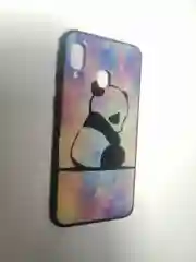 Силиконовый чехол Samsug A40 с рисунком
