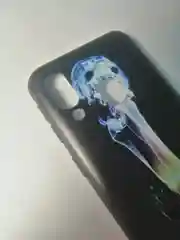 Силиконовый чехол Samsug A40 с рисунком