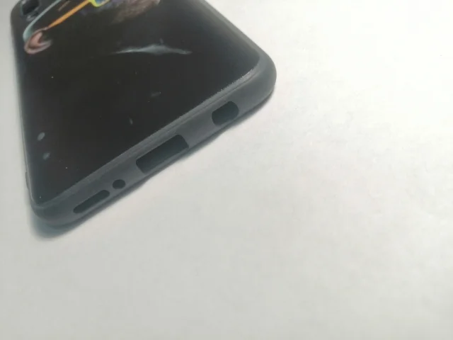 Силиконовый чехол Samsug A40 с рисунком