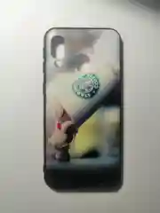 Силиконовый чехол Samsug A40 с рисунком
