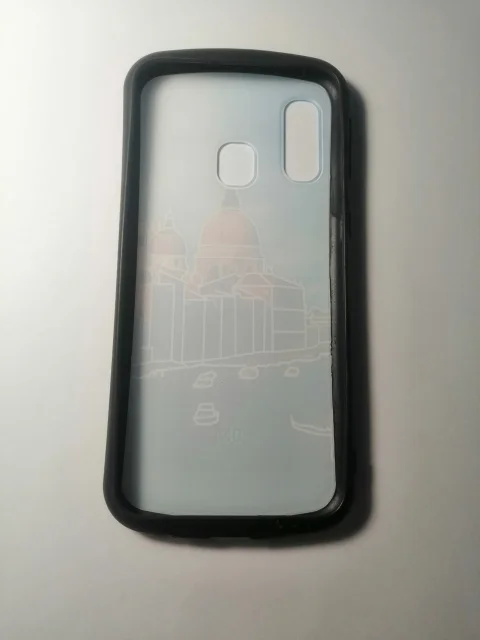 Силиконовый чехол Samsug A40 с рисунком