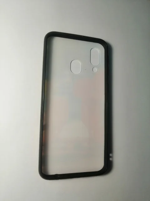 Силиконовый чехол Samsug A40 с рисунком