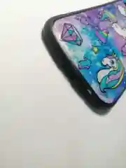 Силиконовый чехол Samsug A40 с рисунком