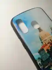 Силиконовый чехол Samsug A40 с рисунком