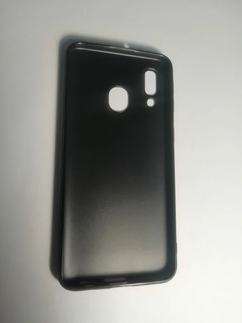 Силиконовый чехол Samsug A40 с рисунком