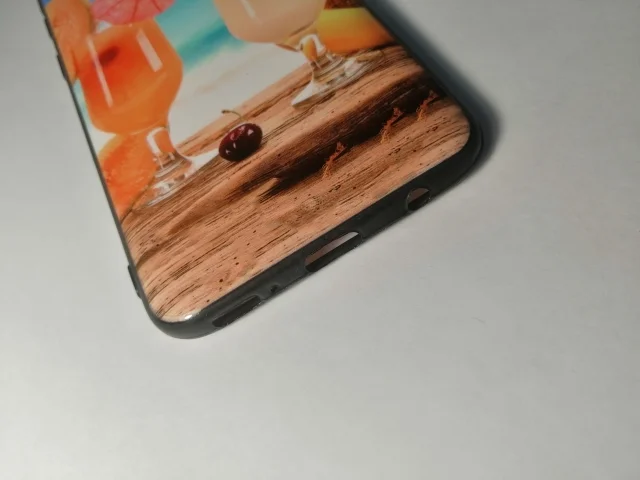 Силиконовый чехол Samsug A40 с рисунком
