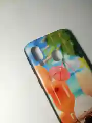 Силиконовый чехол Samsug A40 с рисунком