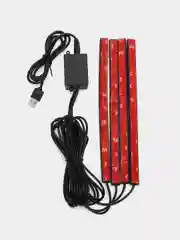 Светодиодная лента RGB 12 LED, для салона автомобиля
