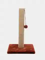 Терракотовый когтеточка для кошек с игрушкой 30*30*50