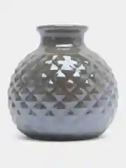 Серый меланж вазочка
