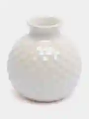 Белый вазочка