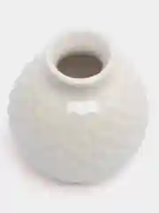 Белый вазочка