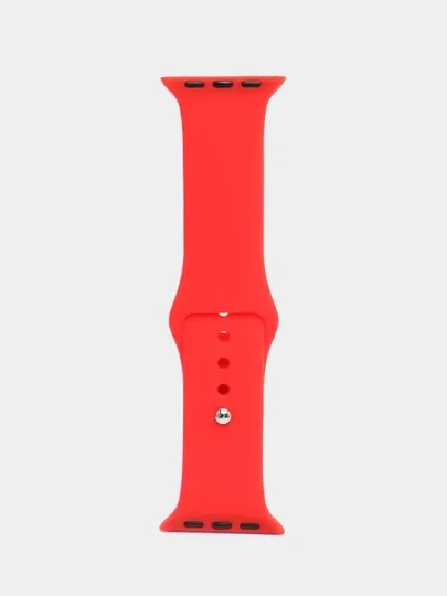Силиконовый ремешок для Apple Watch 3, 4, 5, 6, SE , 7 на 38/42/40/44 (эпл вотч)