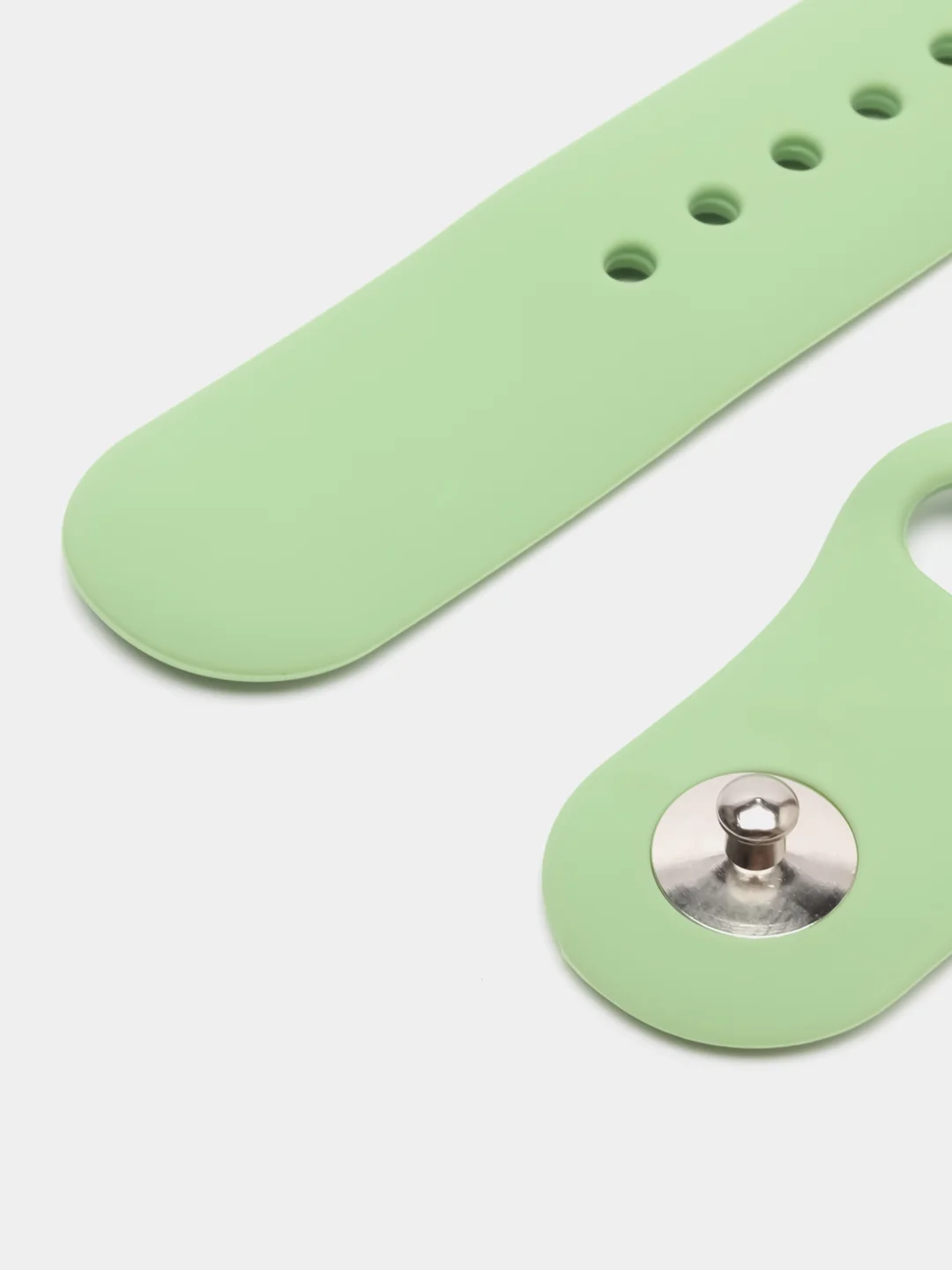 Мятный силиконовый ремешок для часов Apple Watch 1-7