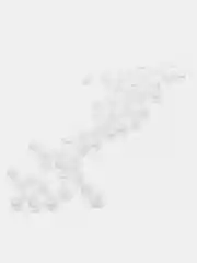 Белый бисер чешский Preciosa (Чехия) № 10 Transparent