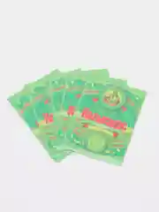 Коралловый этикетки  на бутылки для самогона, по 5 штук